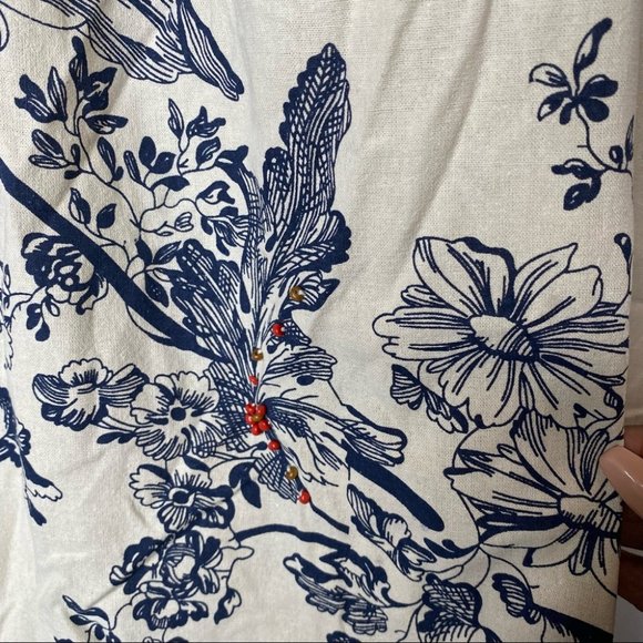 Floreat Anthropologie Sava Silk Halter Summer Midi Dress 6 Small - Picture 7 of 16